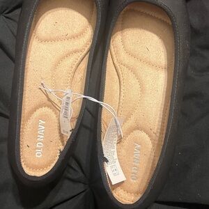 Old Navy Black Cushioned Ballet Flats